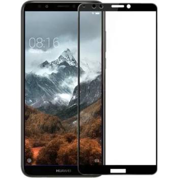 Image 1 of Huawei Стъклен протектор за целият екран Smart Glass 5D за Huawei Y7 2018 / Y7 2018 Prime черен