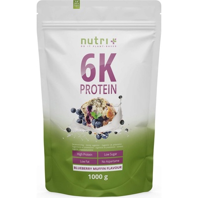 nutri + Протеин на прах Vegan 6K - Blueberry-Muffin