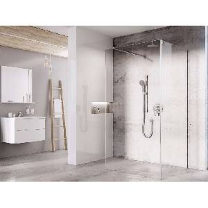 RAVAK Walk-In - Душ стена Walk-In Corner Комплект 110x80, две части, 80x200 см, хром/прозрачно стъкло GW1CD4C0SZ1 (GW1CD4C0SZ1)