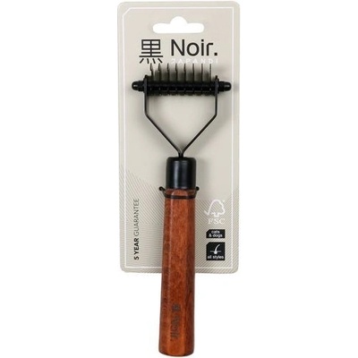 EBI NOIR JAPANDI Zastrihávací hrebeň s 8 čepeľami pre psov 19 x 6 x 2 cm