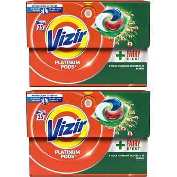 Vizir Platinum PODS Fairy Effect Kapsule na pranie 25 PD