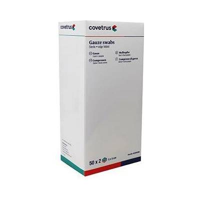 CVET Kompres gáza 5 x 5 cm Sterilný 12v. 50x2 ks