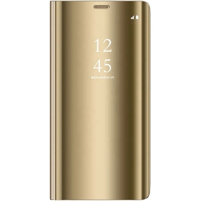 Pouzdro Cu-Be Clear View Samsung Galaxy A31 SM-A315F zlaté – Hledejceny.cz