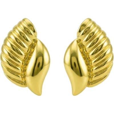 Marc Malone Elegantní pozlacené náušnice Bond Earrings MCE260681G