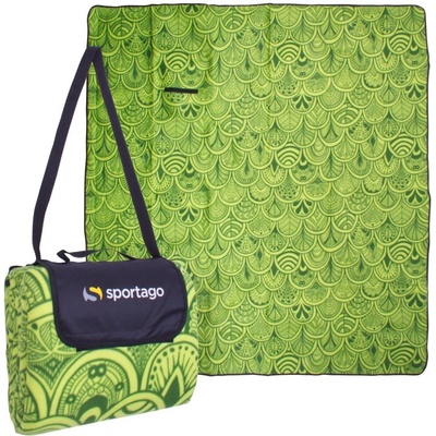 Sportago Forest piknik deka 210 x 180 cm zelená