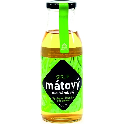 Hradecké delikatesy Mátový sirup 0,5 l