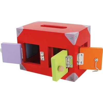 Small Foot Motorický box so zámkami
