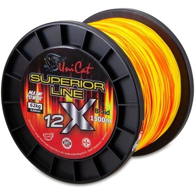 Uni Cat Šnúra 12 X Superior Line 1500m 0,60mm 62kg