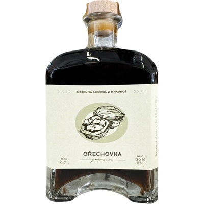 Apicor Ořechovka premium 30% 0,7 l (holá láhev)