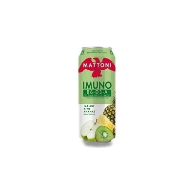 Mattoni Imuno jablko ananas a kiwi plech 0,5 l