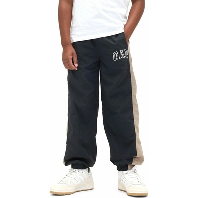 GAP 796635-00 Dětské nylonové kalhoty Černá