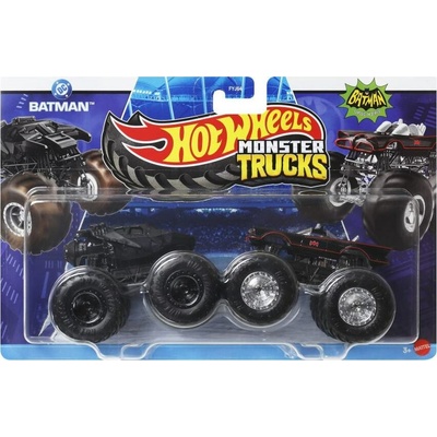 Mattel Hot Wheels Monster Trucks BATMAN a BATMAN, Mattel JCC80