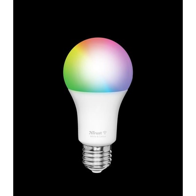 Trust Smart WiFi LED RGB&white ambience Bulb E27 barevná