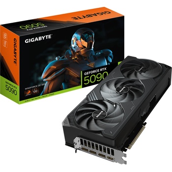 GIGABYTE GeForce RTX 5090 WINDFORCE OC 32GB GDDR7 512bit (GV-N5090WF3OC-32GD)