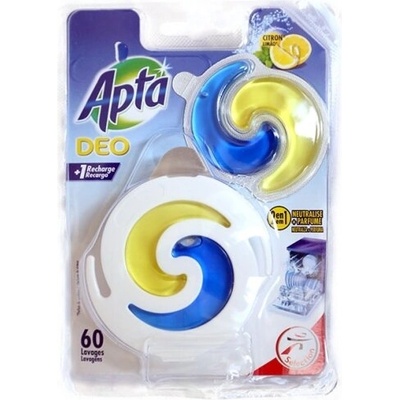 Apta АПТА ароматизатор за съдомиялна машина с аромат на лимон 2х60 дози (a100232)