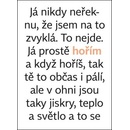 Hořím