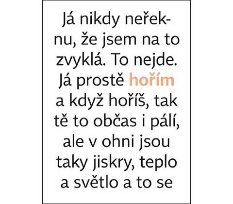 Hořím