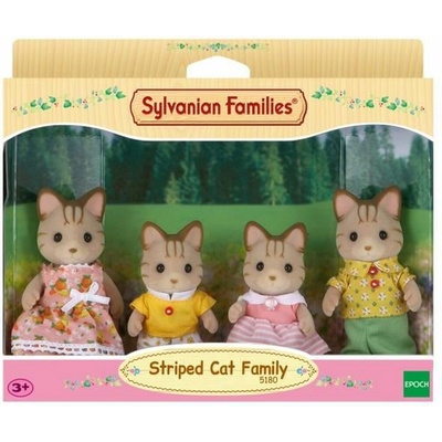 EPOCH Фигурки на Герои Sylvanian Families Striped Cat Family