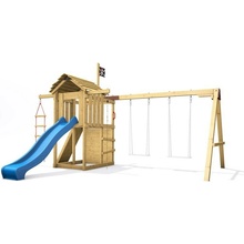Monkey´s Home Malý pirát JIM s modrou skluzavkou