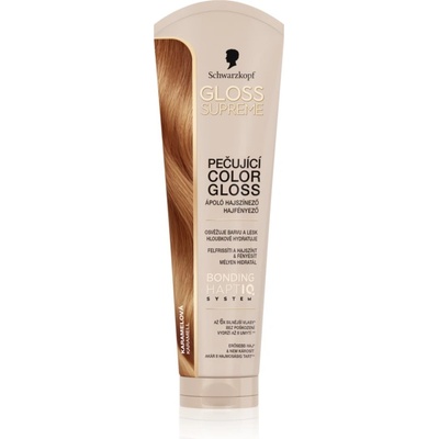 Schwarzkopf Creme Supreme Gloss Възстановяваща цветна маска придаващ хидратация и блясък цвят Caramel Brown 145ml