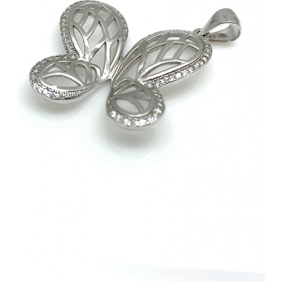 Jan Kos jewellery Stříbrný přívěsek motýl 12106832