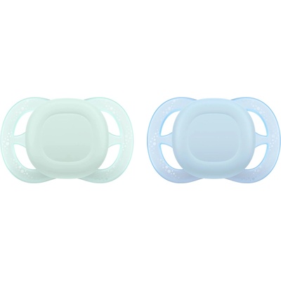 Philips Залъгалки Philips Avent Ultra Start - 0-2 м, с кутийка, 2 броя, пастелни, за момче, new (SCF075/12)