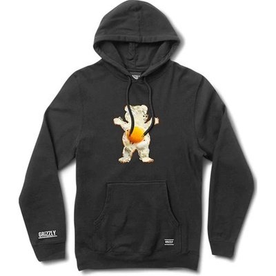 GRIZZLY mikina Sunnyside Up Pullover Hoodie BLK