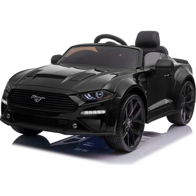 ROLLZONE Ford Mustang 24V - Детска акумулаторна кола, Черна, EVA гуми (SX2038-black)