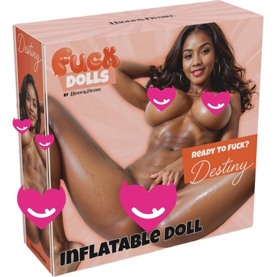 Hidden Desire Fuck Dolls Dirty Destiny Inflatable Doll Brown