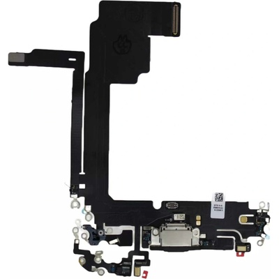 Flex s USB nabíjecím konektorem iPhone 15 Pro Max černý