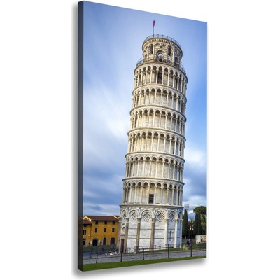 Vertikálny foto obraz na plátne Šikmá veža PIZAY 50x100 cm