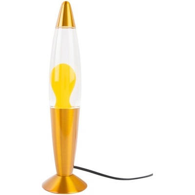 Leitmotiv Жълта стъклена лава лампа (височина 35, 5 cm) Funky Rocket Lava - Leitmotiv (LM2185YE)