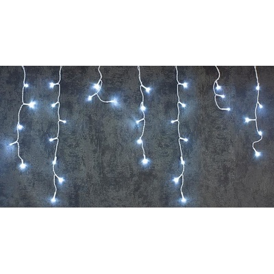 MagicHome Reťaz Icicle 200 LED studená biela MULTI CONNECT cencúľová jednoduché svietenie 230 V 50 Hz IP44 bez zdroja exteriér osvetlenie L-5 m