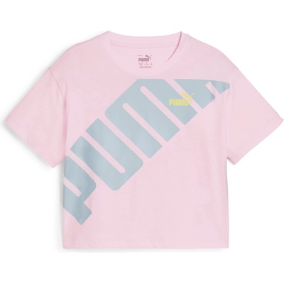 PUMA Тениска 'power' розово, размер 164