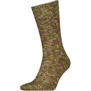 Tommy Hilfiger Чорапи Tommy Hilfiger Men's Ribbed Crew Socks - Khaki