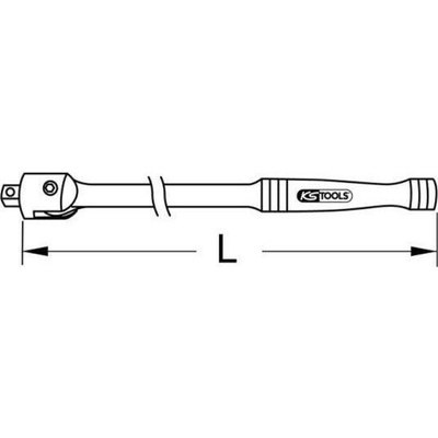 KS Tools Rukojeť s kloubem KST 918.1293