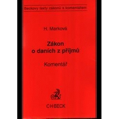 Zákon o daních z příjmů Komentář