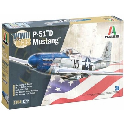 Italeri P-51D Mustang Aces Model Kit 1484 1:72