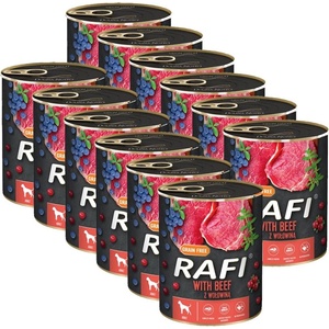 RAFI Рафі Възрастен GF Пате с Говеждо 12 x 800 г
