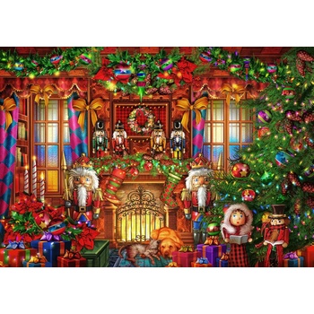 Image 1 of Bluebird Puzzle - Puzzle Ciro Marchetti: Christmas Interior - 2 000 piese