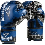 ARMAGEDDON Boxing Gloves - Blue 10 oz