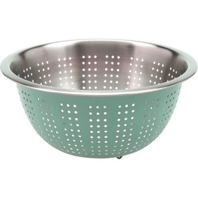 EH Excellent Houseware Kuchyňský cedník, Ø 24 cm, zelený