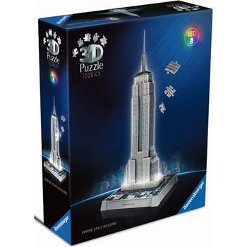 Ravensburger 3D puzzle Iconics Empire State Building LED 241 ks