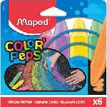 Maped Тебешир MAPED Color Peps Maxi 6 цв