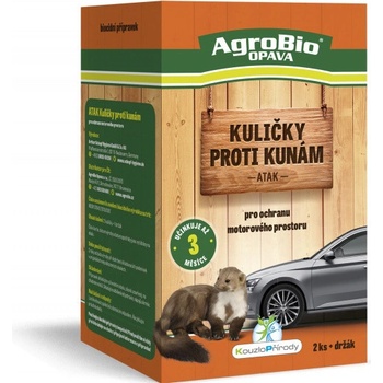 AgroBio ATAK Kuličky proti kunám 2 ks