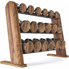 NOHrD DumbBells Set Walnut 18 ks 5 - 25 kg