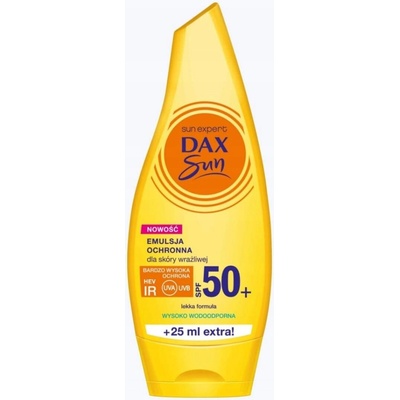 Dax Sun, Ochranné mlieko na opaľovanie pre citlivú pokožku SPF50+ 175 ml
