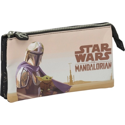 The Mandalorian Двоен Моливник The Mandalorian This is the way Черен 22 x 12 x 3 cm