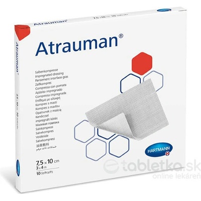 Atrauman kompres impregnovaný 7,5 x 10 cm 10 ks
