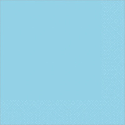 Amscan papírové ubrousky modré 20ks 33x33cm – Zboží Dáma